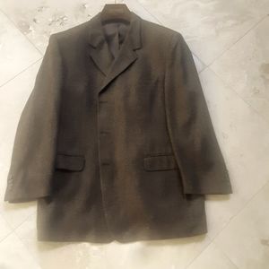 100% Cashmere Bloomingdale's Barleycorn Tweed Sport Coat, NOSWOT